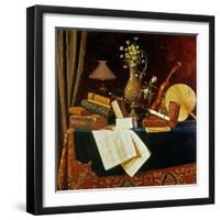 Still Life-William Michael Harnett-Framed Giclee Print