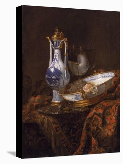 Still Life-Willem Kalf-Stretched Canvas