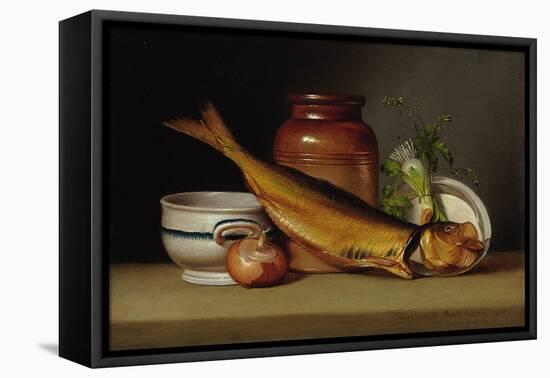 Still Life-Raphaelle Peale-Framed Stretched Canvas