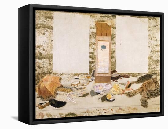 Still Life-Giuseppe De Nittis-Framed Stretched Canvas