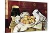 Still Life-Paul Cézanne-Stretched Canvas