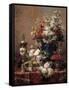 Still Life-Jean Baptiste Robie-Framed Stretched Canvas