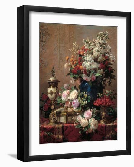 Still Life-Jean Baptiste Robie-Framed Art Print