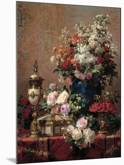 Still Life-Jean Baptiste Robie-Mounted Art Print