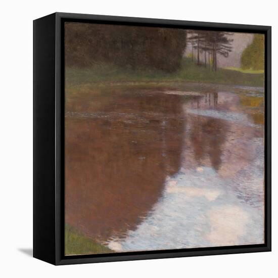 Still Pond, 1899-Gustav Klimt-Framed Stretched Canvas