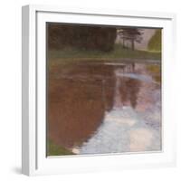 Still Pond, 1899-Gustav Klimt-Framed Giclee Print