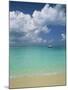 Still Turquoise Sea off Seven Mile Beach, Grand Cayman, Cayman Islands, West Indies-Ruth Tomlinson-Mounted Photographic Print