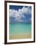 Still Turquoise Sea off Seven Mile Beach, Grand Cayman, Cayman Islands, West Indies-Ruth Tomlinson-Framed Photographic Print