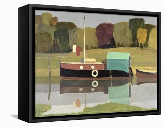 Still Water-Eric Hains-Framed Stretched Canvas