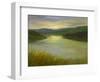 Still Waters at Sunset-Sheila Finch-Framed Art Print