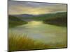 Still Waters at Sunset-Sheila Finch-Mounted Art Print