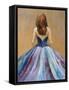 Still Woman In Dress-Lanie Loreth-Framed Stretched Canvas