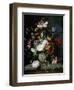 Stilleben Mit Blumenstrauss in Einer Terrakottavase, 1677-Jacob Van Walscapelle-Framed Giclee Print