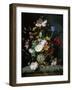 Stilleben Mit Blumenstrauss in Einer Terrakottavase, 1677-Jacob Van Walscapelle-Framed Giclee Print