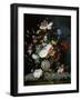 Stilleben Mit Blumenstrauss in Einer Terrakottavase, 1677-Jacob Van Walscapelle-Framed Giclee Print