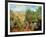 Stiller Winkel im Garten von Montgeron-Claude Monet-Framed Art Print