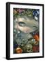 Stilleven I: Slak en Schedel-Jasmine Becket-Griffith-Framed Art Print