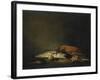 Stilleven Met Vissen En Een Kreeft-Theodule Augustin Ribot-Framed Art Print