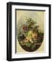 Stilleven Met Vruchten En Bloemen-Louis Martinet-Framed Art Print