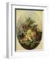 Stilleven Met Vruchten En Bloemen-Louis Martinet-Framed Art Print