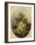 Stilleven Met Vruchten En Bloemen-Louis Martinet-Framed Art Print