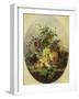 Stilleven Met Vruchten En Bloemen-Louis Martinet-Framed Art Print