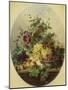 Stilleven Met Vruchten En Bloemen-Louis Martinet-Mounted Art Print