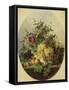 Stilleven Met Vruchten En Bloemen-Louis Martinet-Framed Stretched Canvas