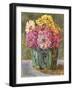 Stilleven Met Zinnias in Een Gemberpot-Floris Verster-Framed Art Print