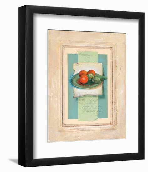 Stillife with Peaches-Joadoor-Framed Art Print