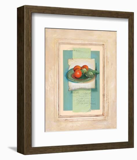 Stillife with Peaches-Joadoor-Framed Art Print