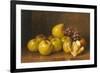 Stilll Life of Fruit-Giuseppe Falchetti-Framed Giclee Print