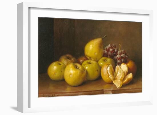 Stilll Life of Fruit-Giuseppe Falchetti-Framed Giclee Print