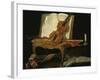 Stillleben mit Violine-Jean-Baptiste Oudry-Framed Giclee Print