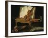 Stillleben mit Violine-Jean-Baptiste Oudry-Framed Giclee Print