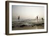 Stilt fisherman in Sri Lanka-Rasmus Kaessmann-Framed Photographic Print