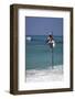 Stilt Fisherman Using Traditional Fishing Techniques on a Wooden Pole-Charlie-Framed Photographic Print