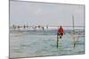 Stilt Fishermen, Dalawella, Sri Lanka, Indian Ocean, Asia-Christian Kober-Mounted Photographic Print