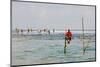 Stilt Fishermen, Dalawella, Sri Lanka, Indian Ocean, Asia-Christian Kober-Mounted Photographic Print