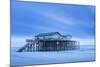 Stilt House on a Beach-Markus Lange-Mounted Photographic Print