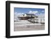 Stilt Houses in the Stormy Sea-Markus Lange-Framed Photographic Print