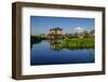 Stilt Houses, Inle Lake, Shan State, Myanmar (Burma), Asia-Nathalie Cuvelier-Framed Photographic Print