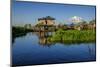Stilt Houses, Inle Lake, Shan State, Myanmar (Burma), Asia-Nathalie Cuvelier-Mounted Photographic Print