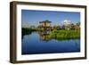 Stilt Houses, Inle Lake, Shan State, Myanmar (Burma), Asia-Nathalie Cuvelier-Framed Photographic Print