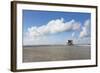 Stilt Houses on a Beach-Markus Lange-Framed Photographic Print