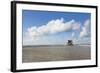 Stilt Houses on a Beach-Markus Lange-Framed Photographic Print