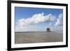 Stilt Houses on a Beach-Markus Lange-Framed Photographic Print