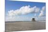 Stilt Houses on a Beach-Markus Lange-Mounted Photographic Print