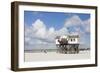 Stilt Houses on a Beach-Markus Lange-Framed Photographic Print