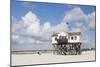 Stilt Houses on a Beach-Markus Lange-Mounted Photographic Print